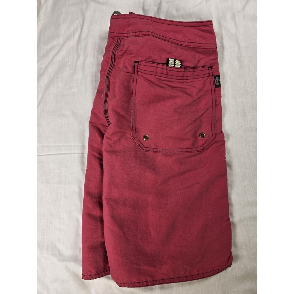 Da Hui Shorts Mens‎ 32 Red Board Shorts Surf Swim Trunks Friends Hui North Shore